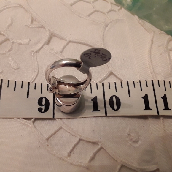 SAJEN DESIGNER 925 SOLID STERLING AMYTHIST RING - Picture 3 of 14